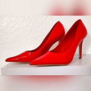 Zody Boer Women's Bright Red Party Shoes.  Size 8